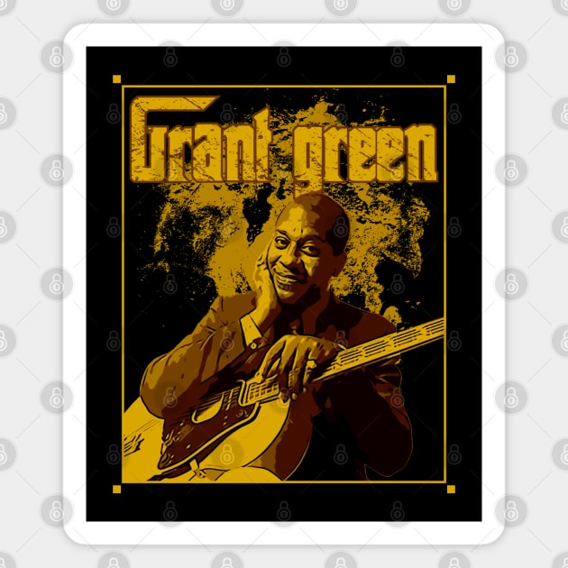 Grant green \\ Jazz Music Magnet by Nana On Here